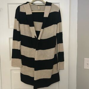 Open front cardigan sweater